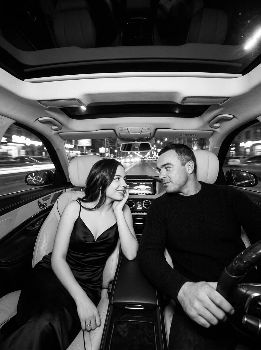 Mercedes Backseat
