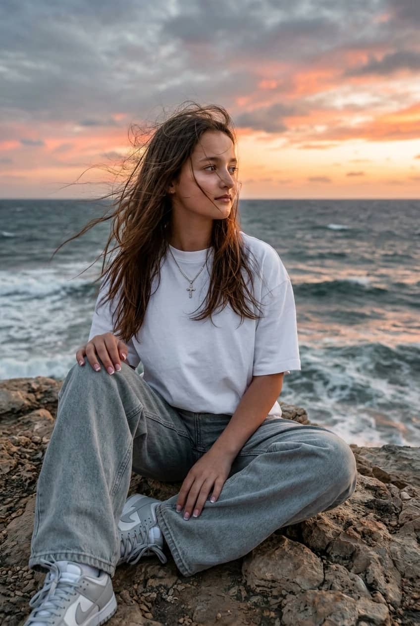 Cliff Sunset