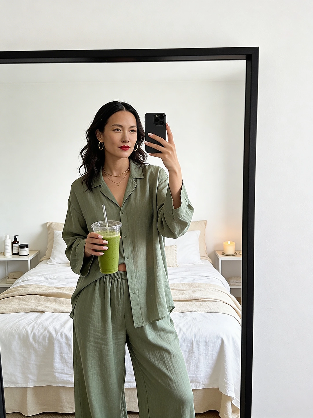 Селфи в зеркало