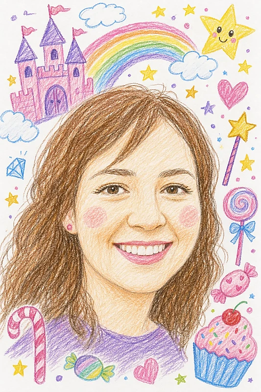 Kid's Crayon Drawing · GPT2