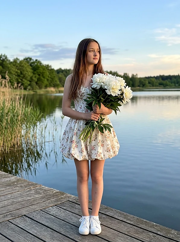 Lake Peonies